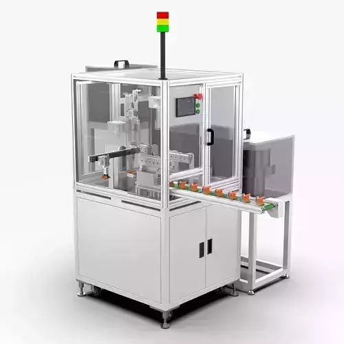 Automatic Nut Washer Bolt Assembly Machine 3D model