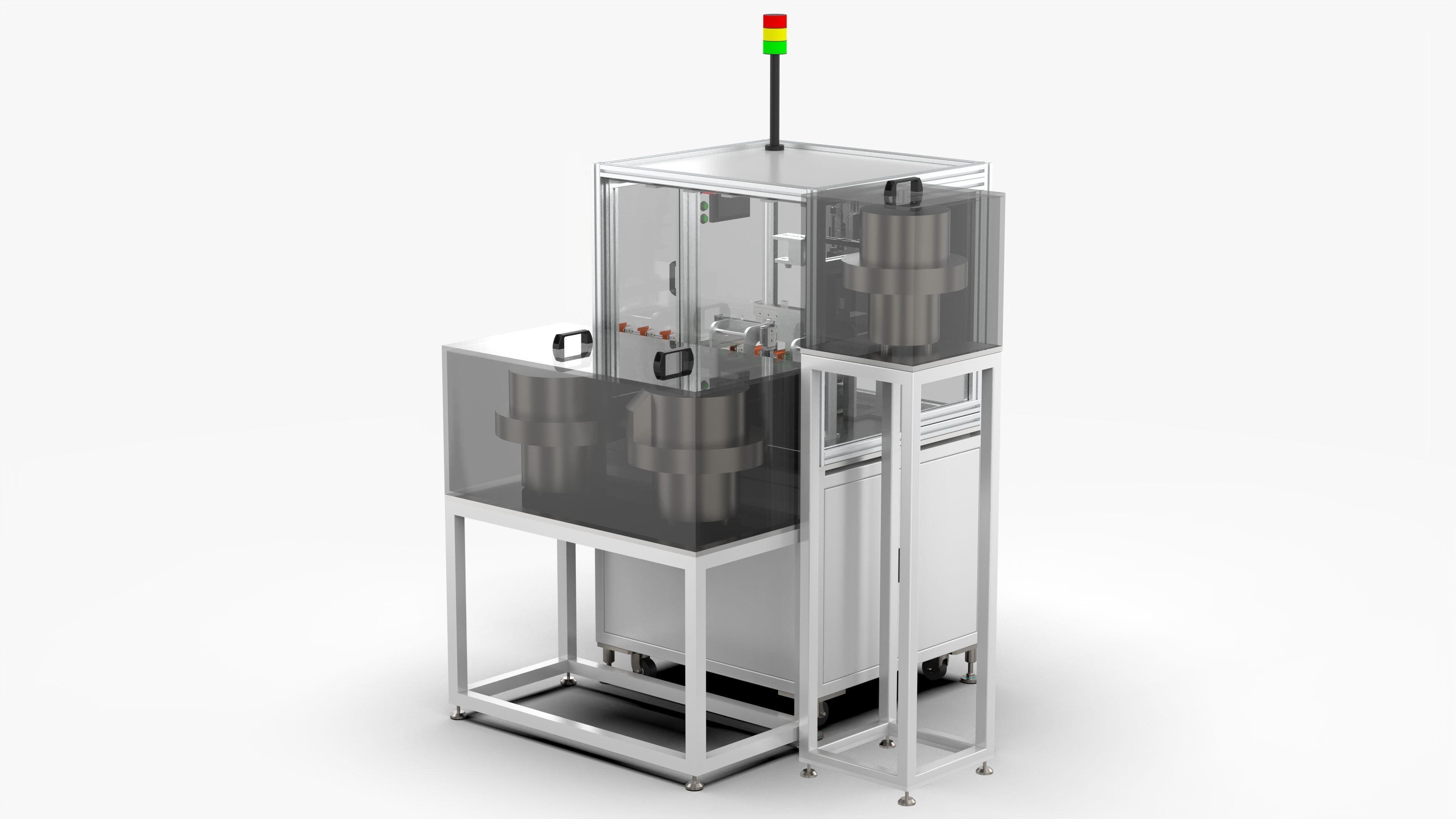 Automatic Nut Washer Bolt Assembly Machine 3D model_3