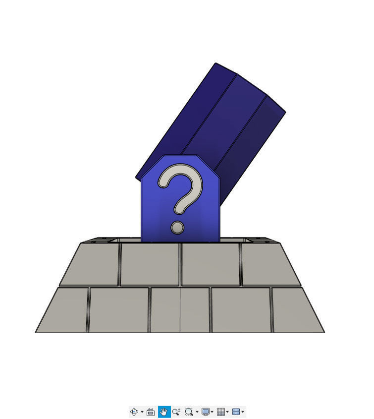 Cannon Super Mario 64 3D print model_3