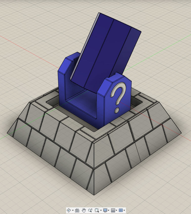 Cannon Super Mario 64 3D print model_2