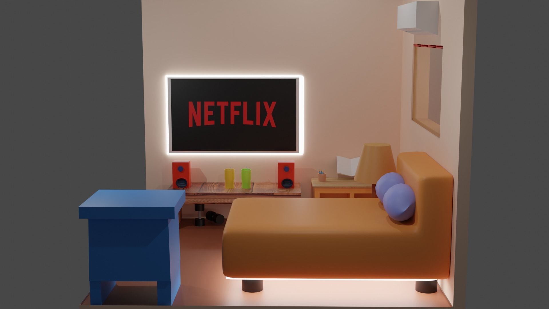 THIS IS ROOM IN MY DREAM 3D print model_1