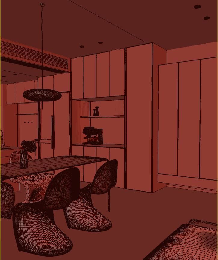 Modern Apartment Design 3d model 3D model_6