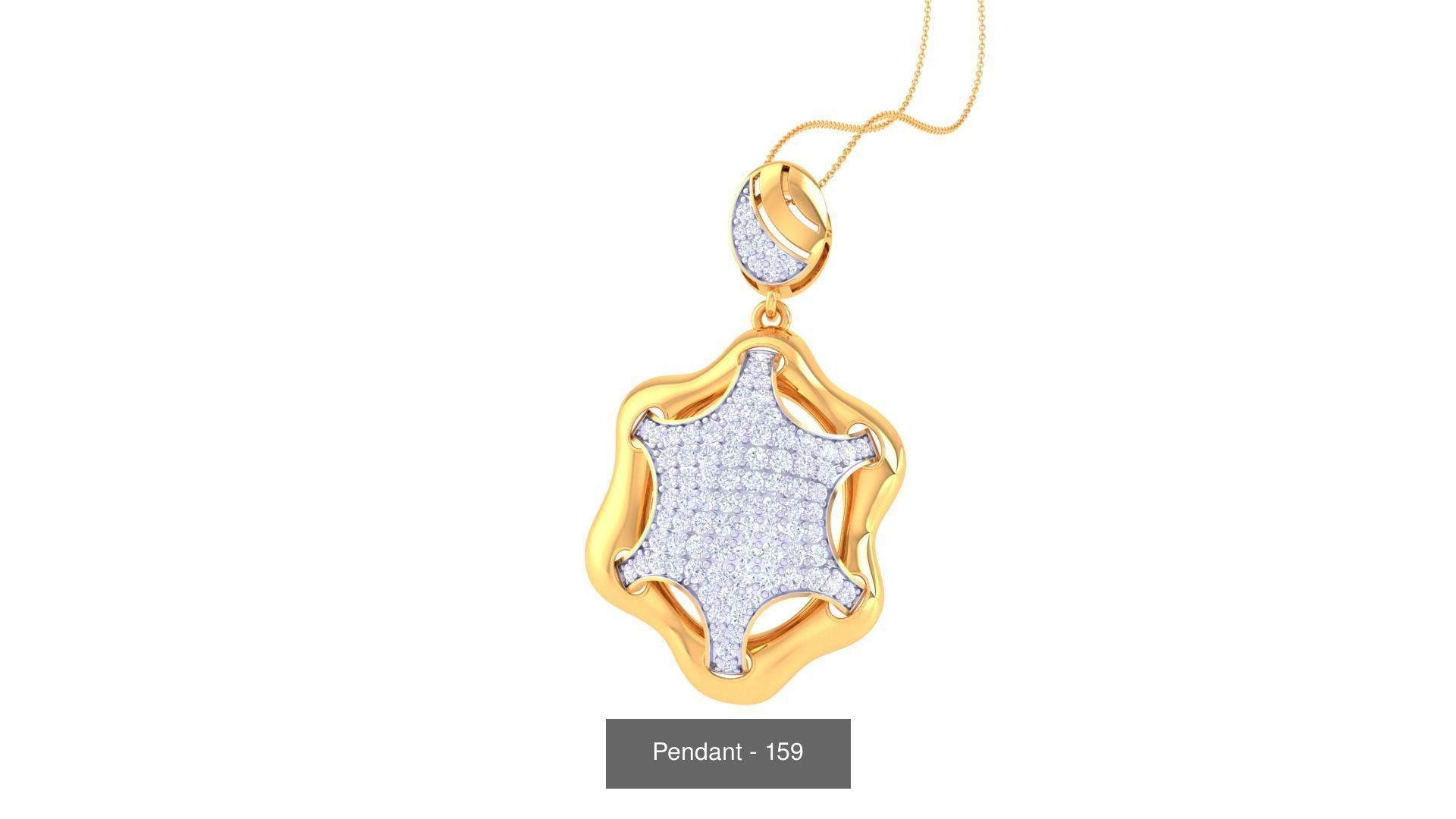 66 Light weight Pendant Charms 3dm stl render pack 3D Model Collection_31