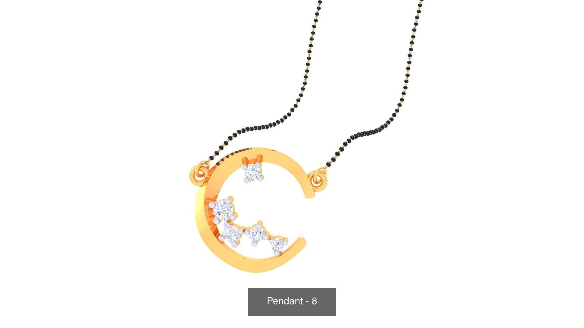 66 Light weight Pendant Charms 3dm stl render pack 3D Model Collection_51