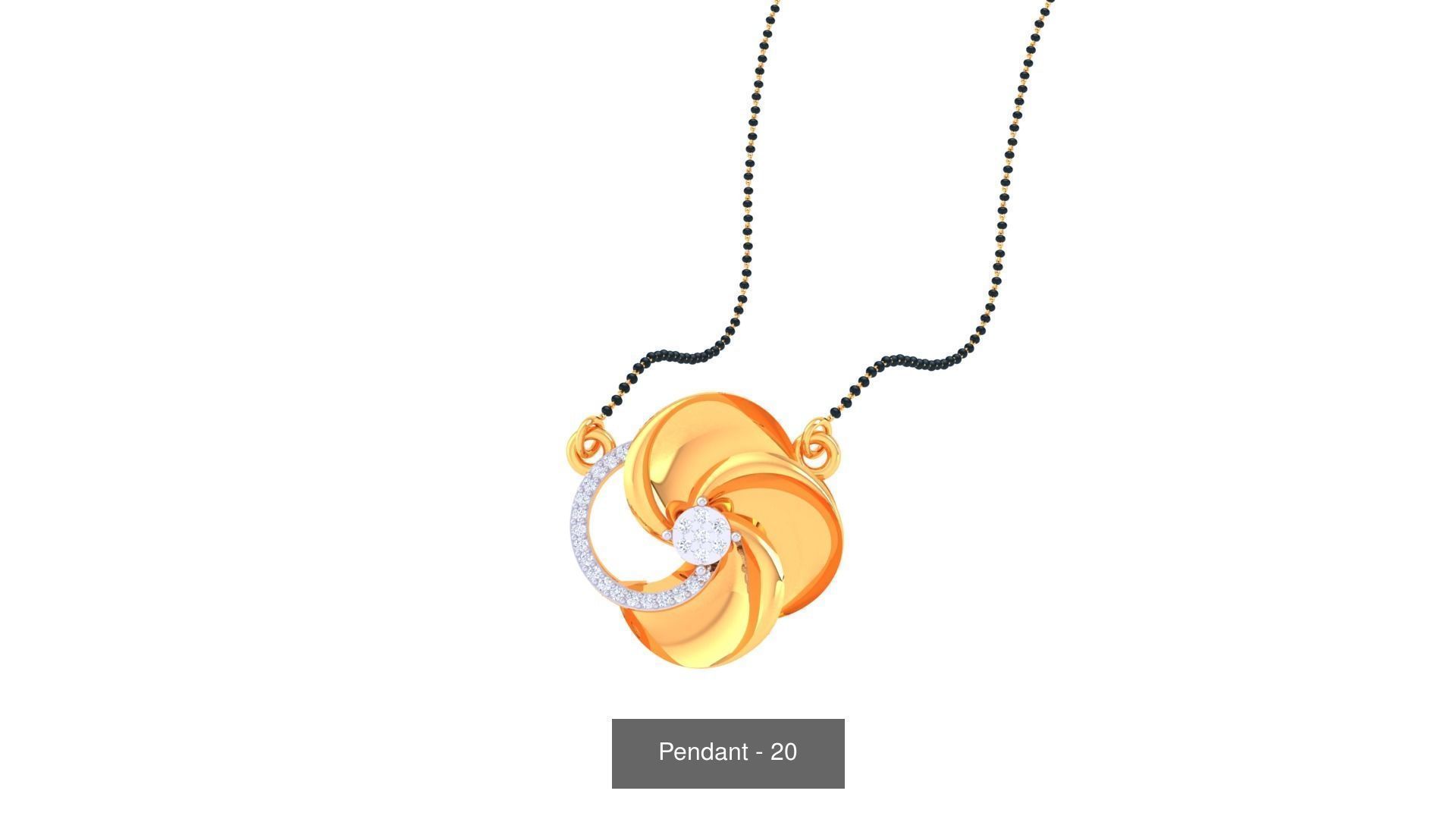 66 Light weight Pendant Charms 3dm stl render pack 3D Model Collection_65