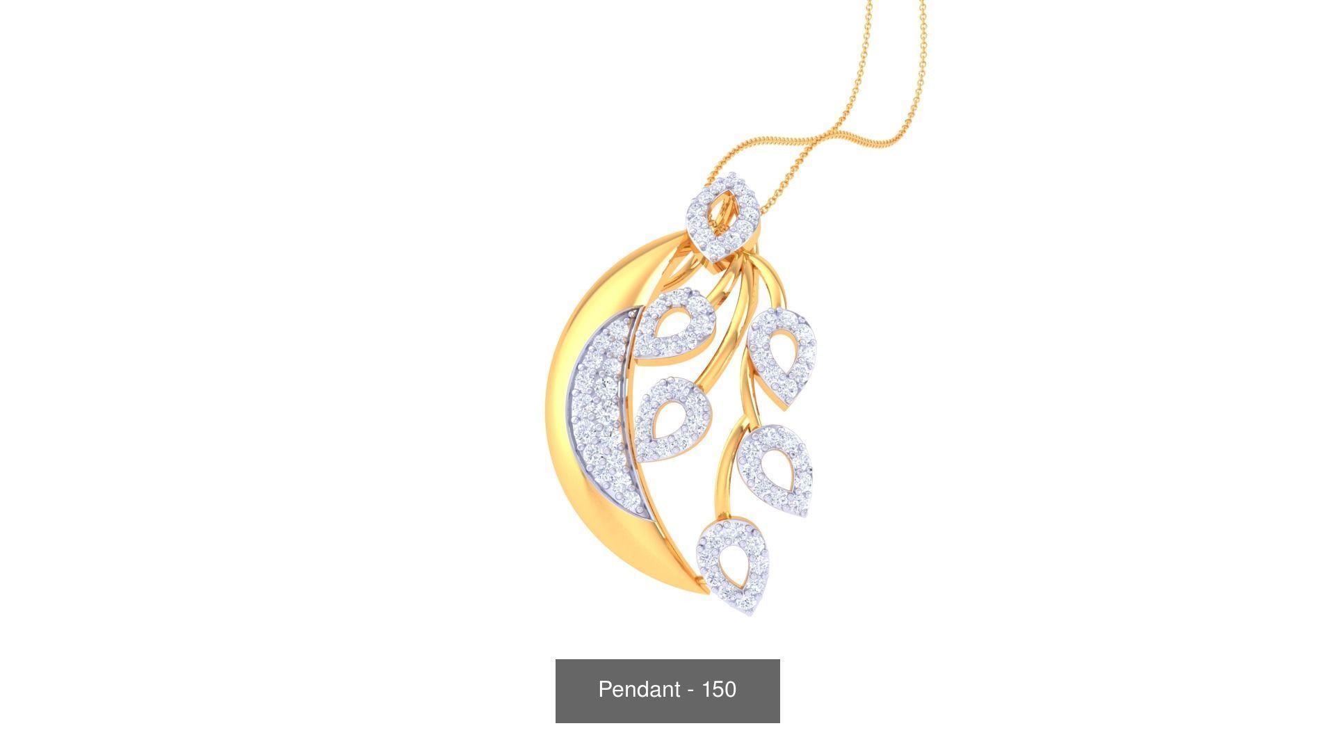 66 Light weight Pendant Charms 3dm stl render pack 3D Model Collection_36