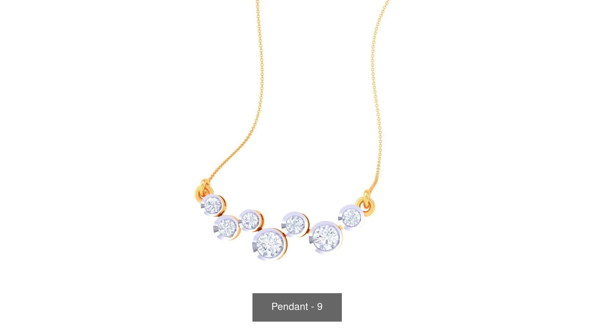 66 Light weight Pendant Charms 3dm stl render pack 3D Model Collection_50