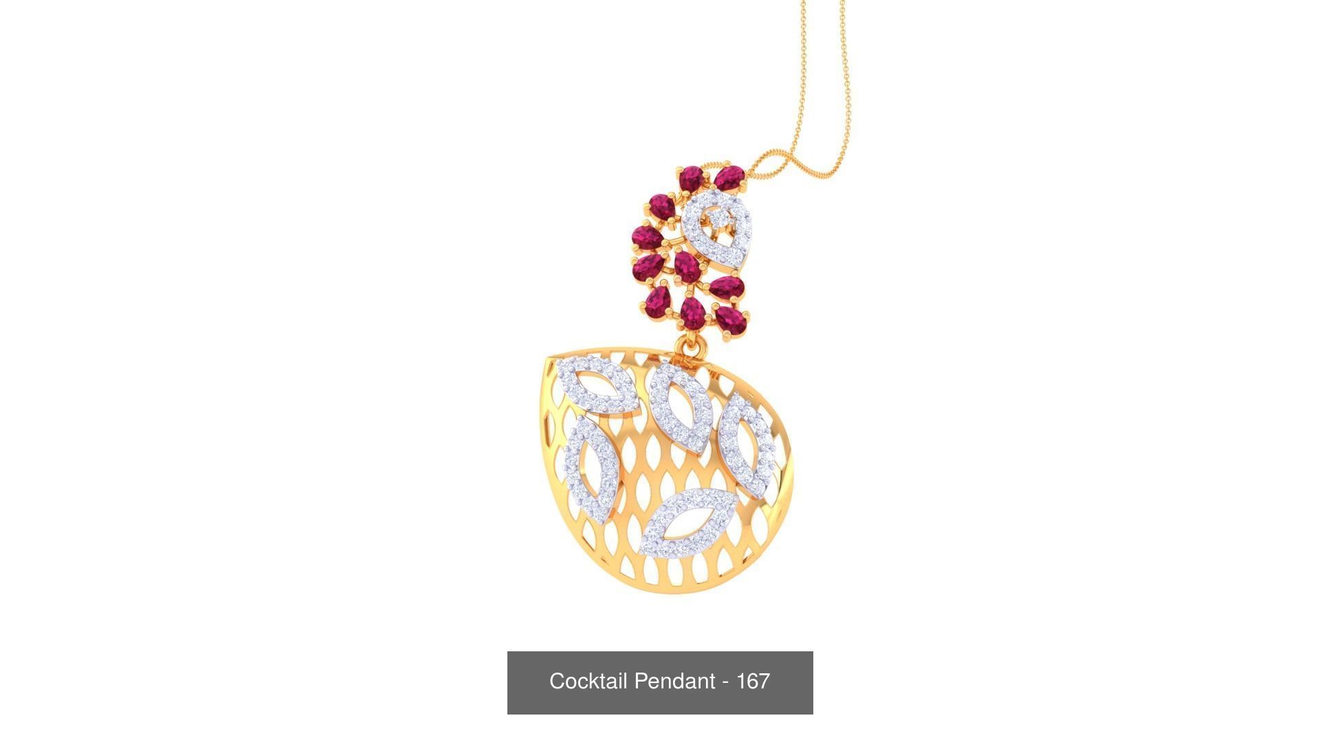 43 Cocktail Pendant Pack 3D Model Collection_32