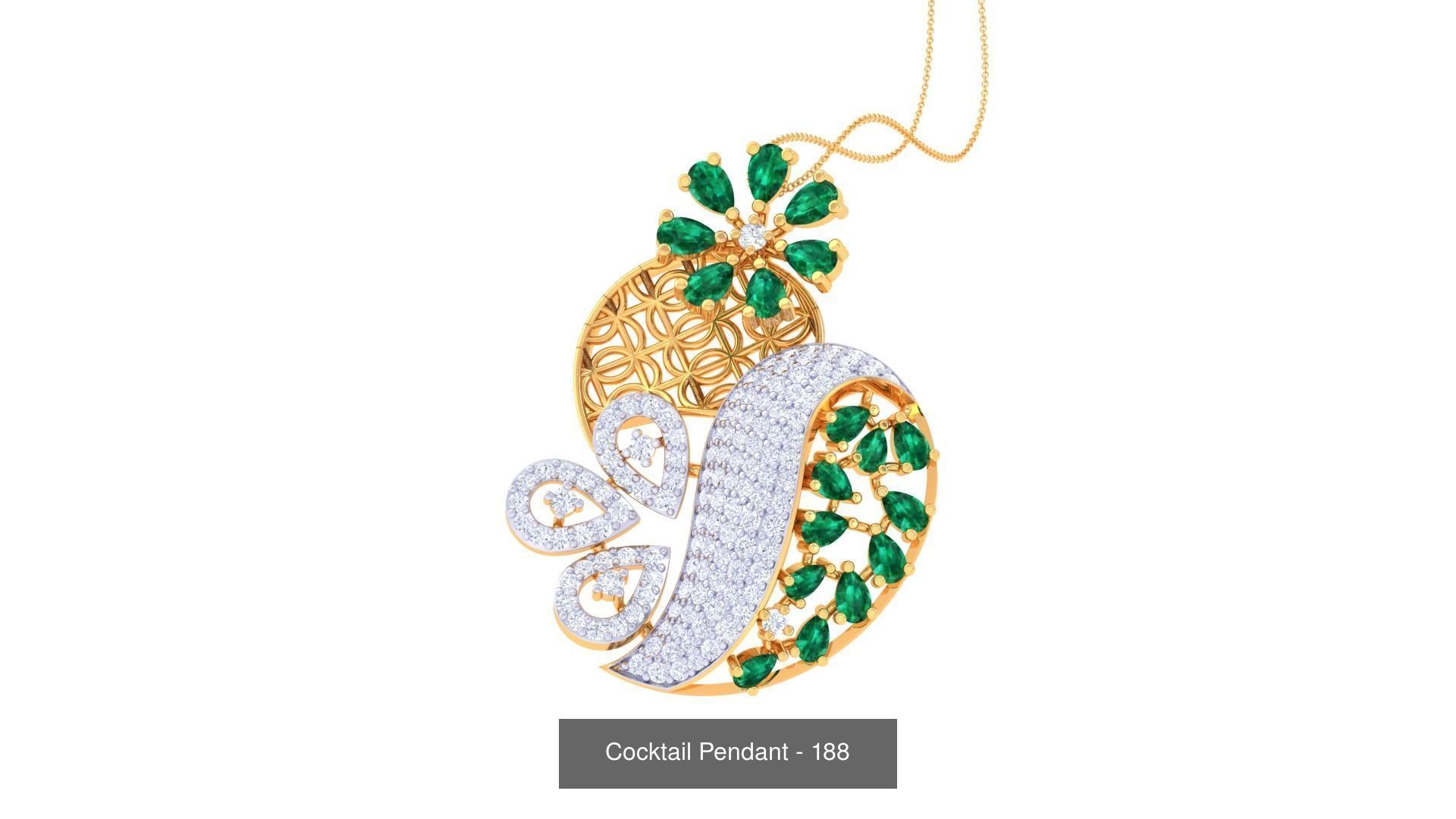 43 Cocktail Pendant Pack 3D Model Collection_18