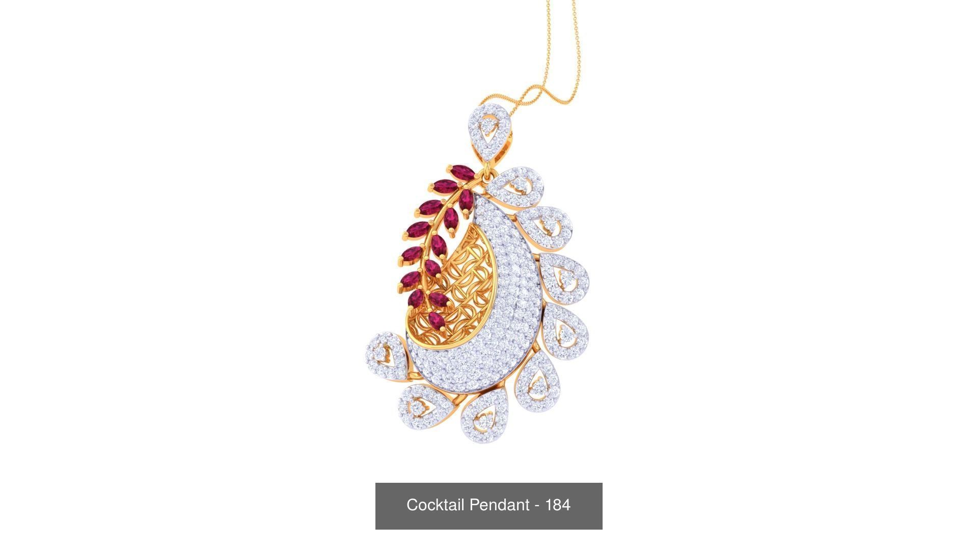 43 Cocktail Pendant Pack 3D Model Collection_21