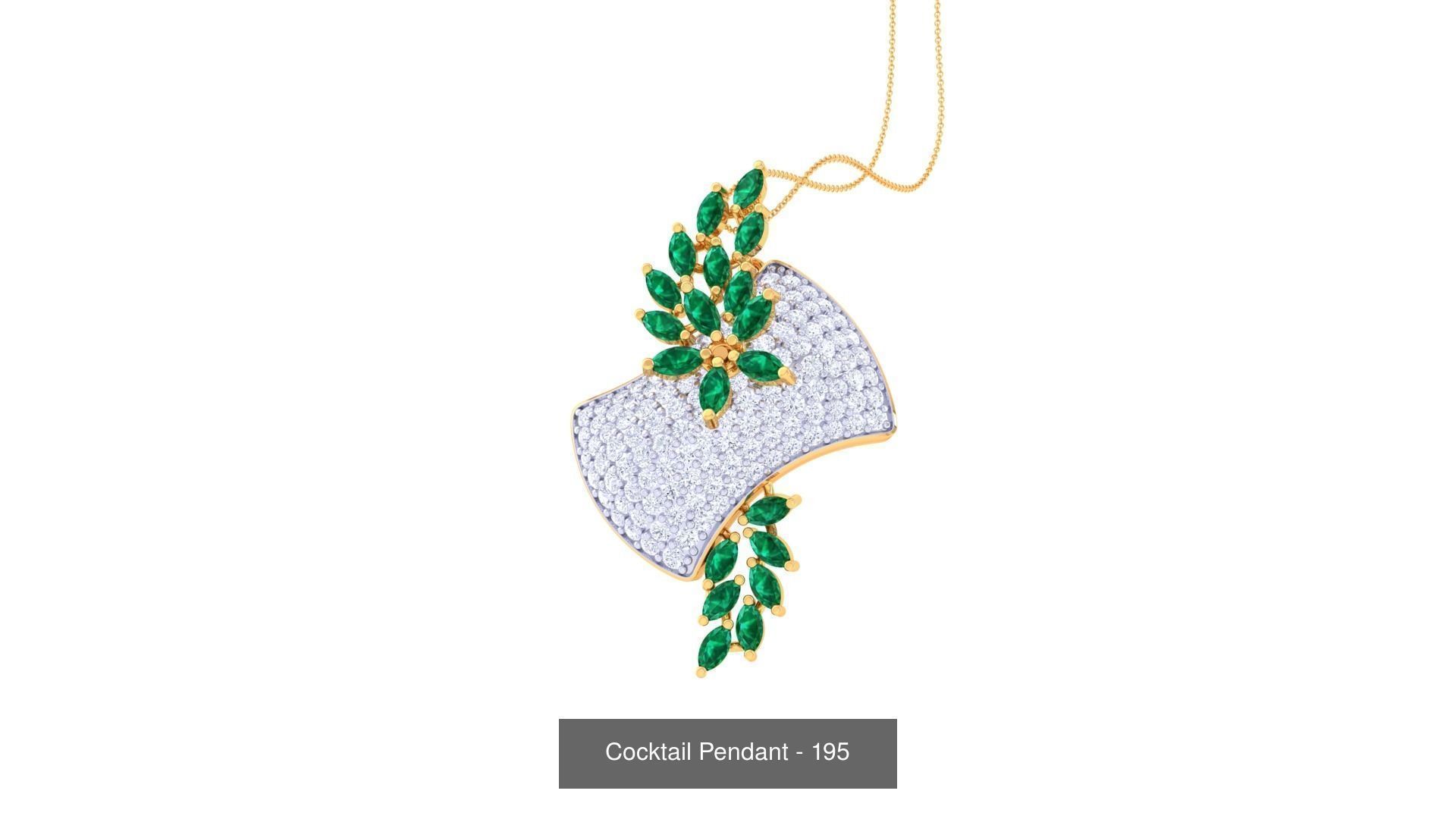 43 Cocktail Pendant Pack 3D Model Collection_11