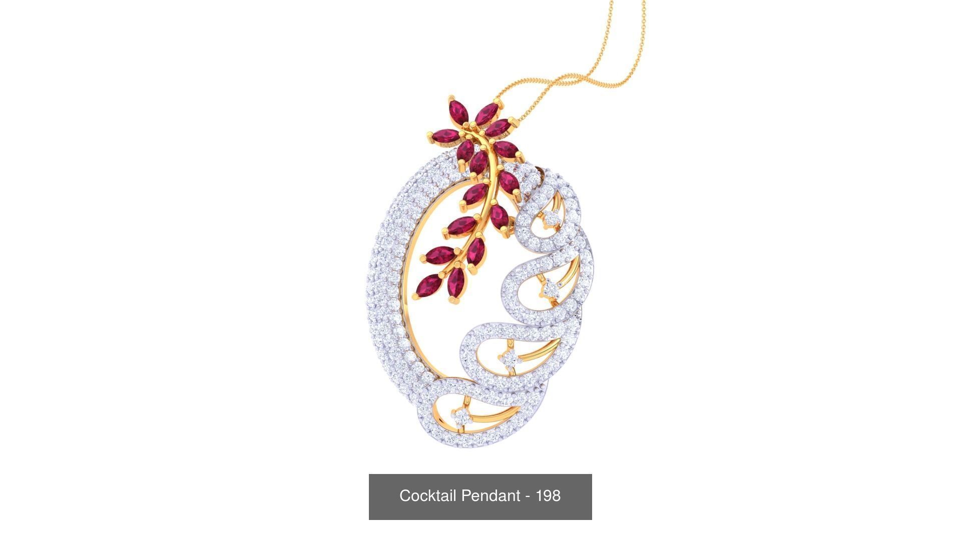 43 Cocktail Pendant Pack 3D Model Collection_8