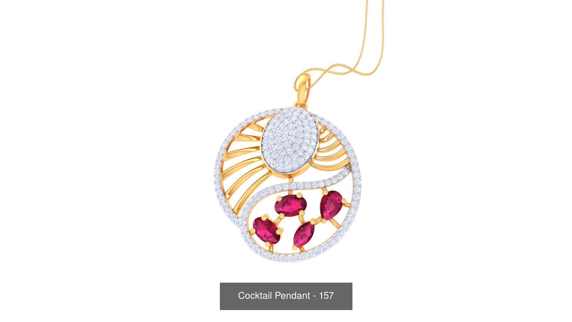 43 Cocktail Pendant Pack 3D Model Collection_39