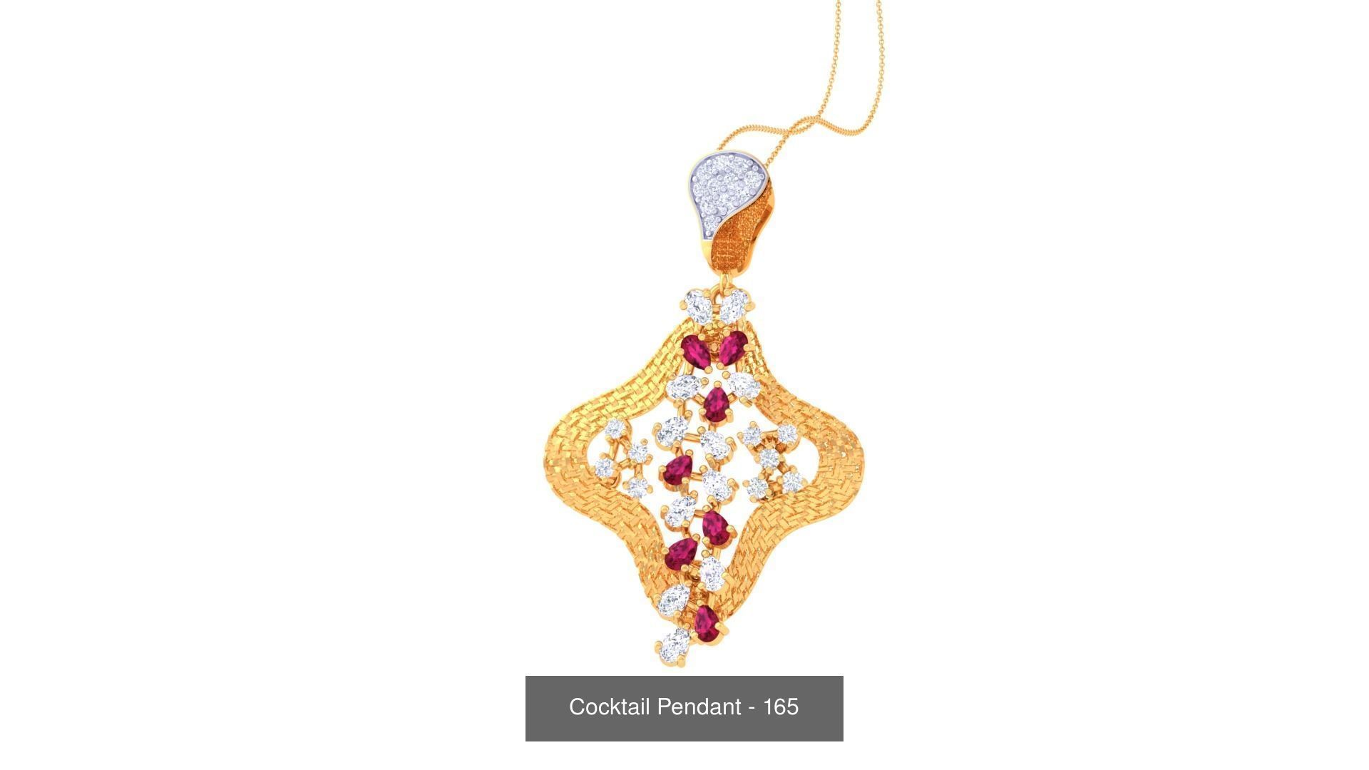 43 Cocktail Pendant Pack 3D Model Collection_34