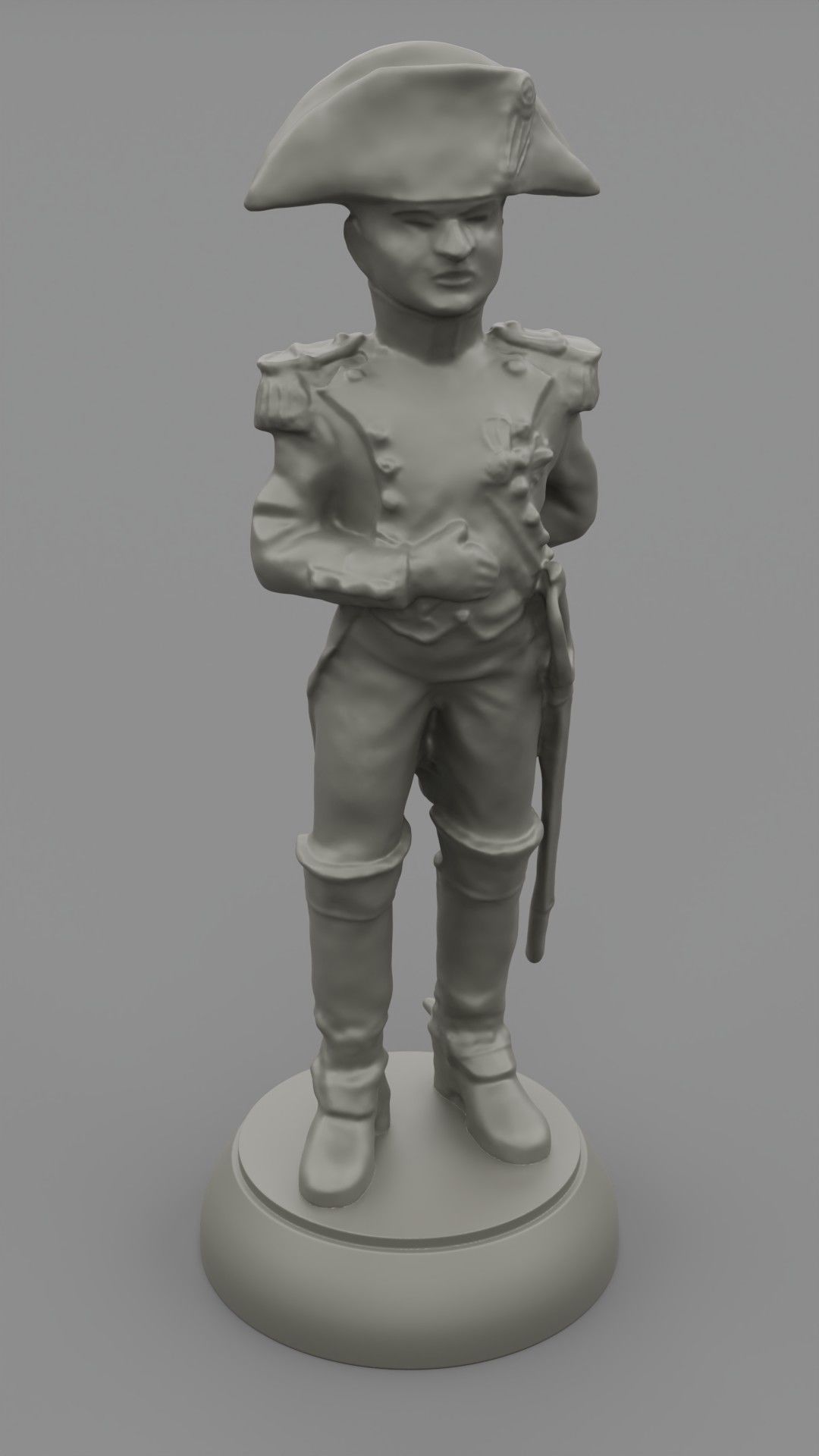 Lead soldier 01 3D print model_2