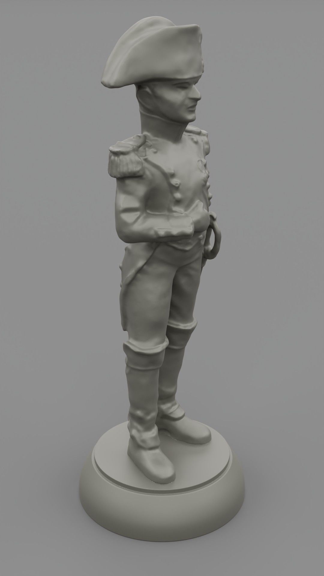 Lead soldier 01 3D print model_3