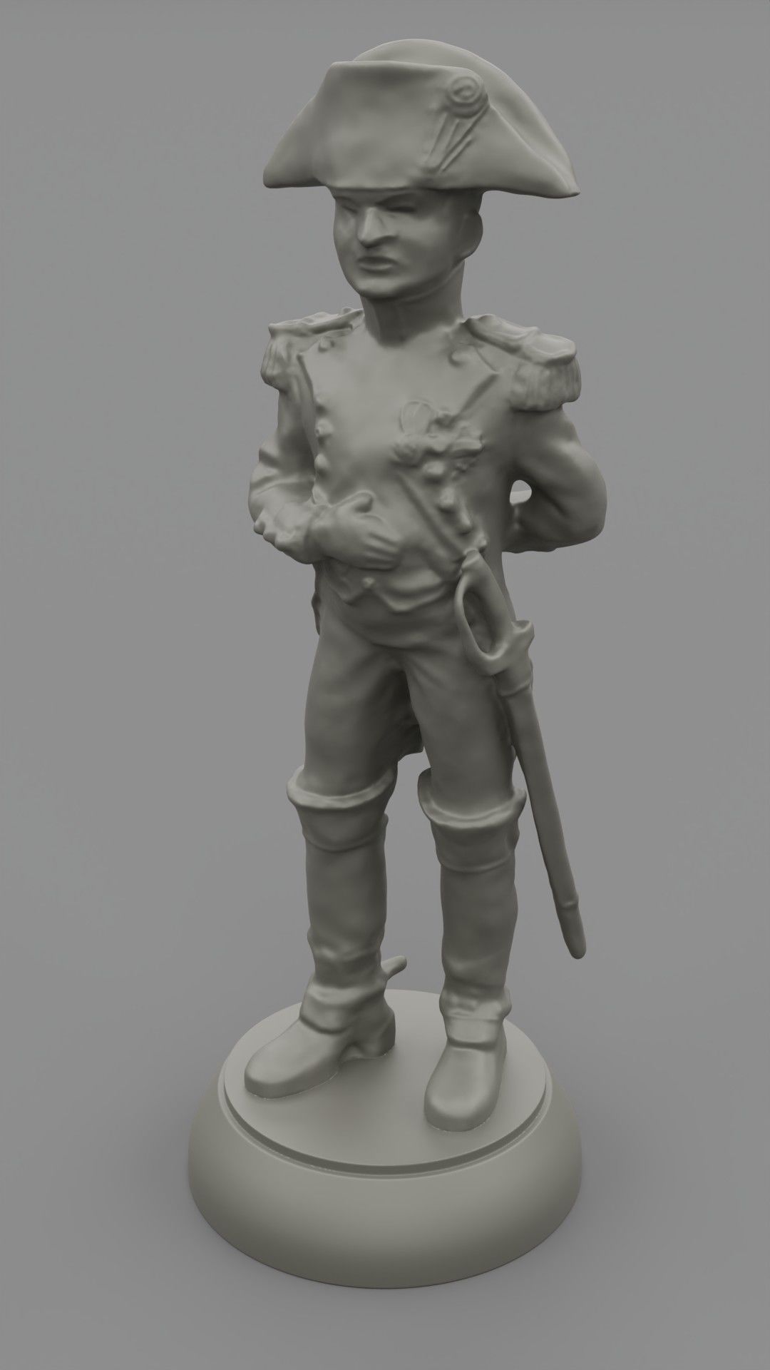 Lead soldier 01 3D print model_1