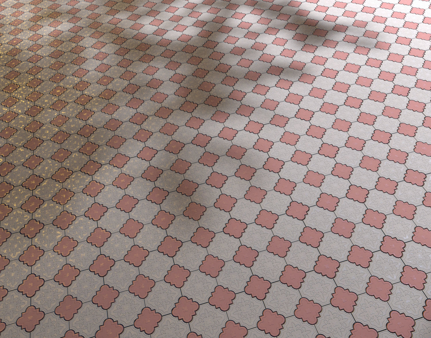 Clover paving brick Texture_1