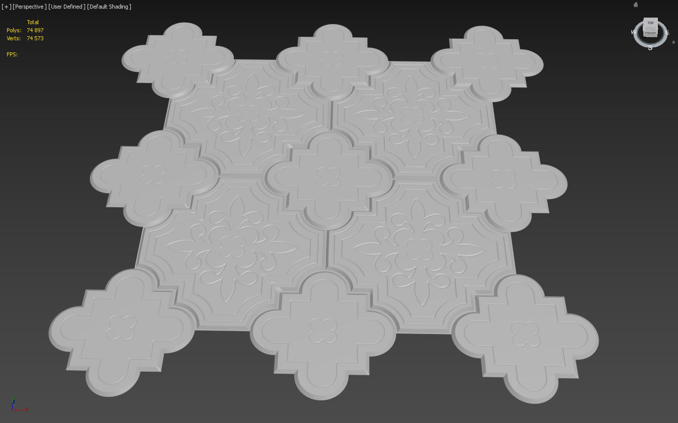 Clover paving brick Texture_8