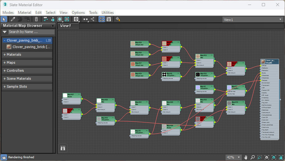 Clover paving brick Texture_7