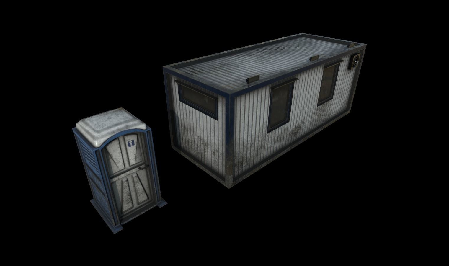 Construction Pack 1 Low-poly 3D model_11