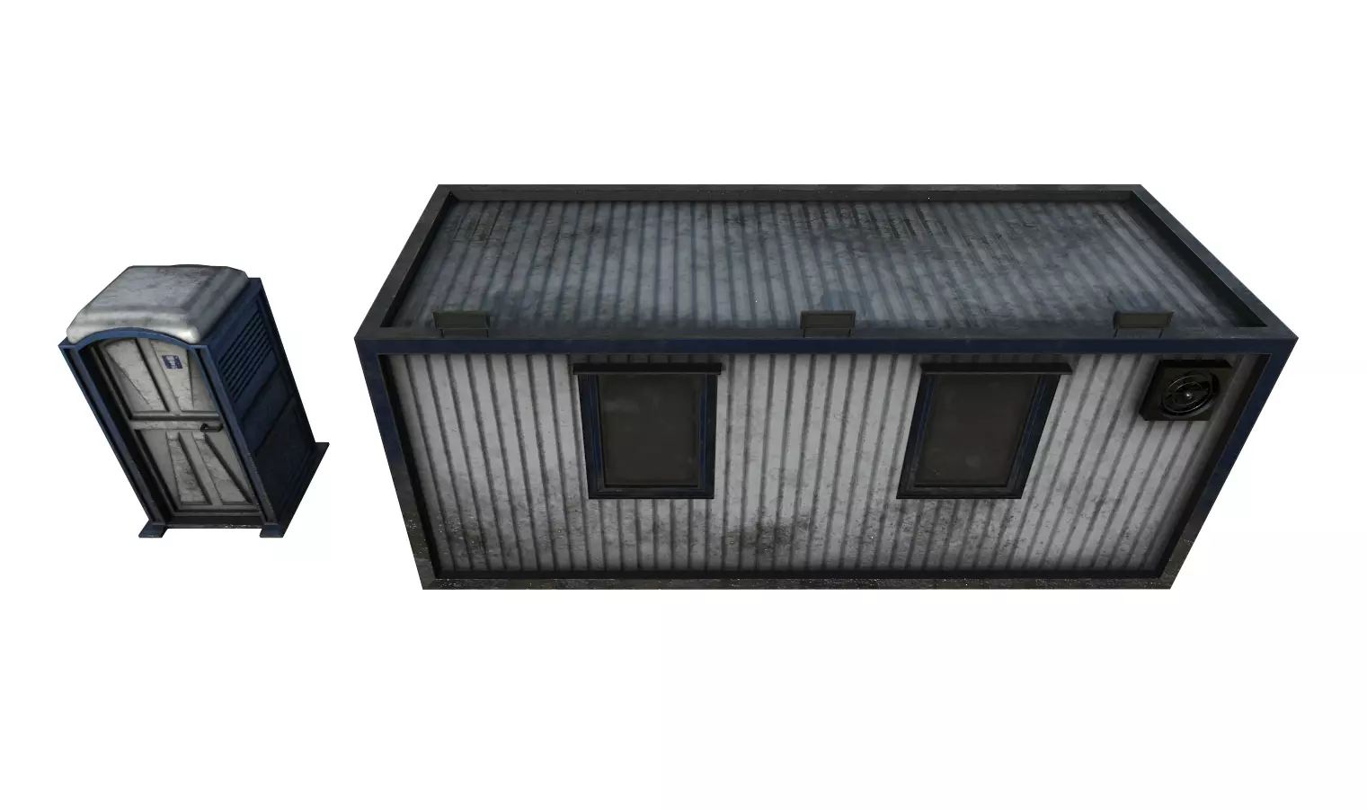 Construction Pack 1 Low-poly 3D model_0