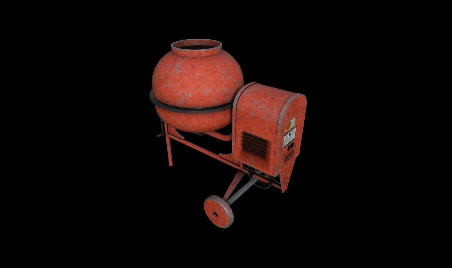 Construction Pack 2 Low-poly 3D model_2