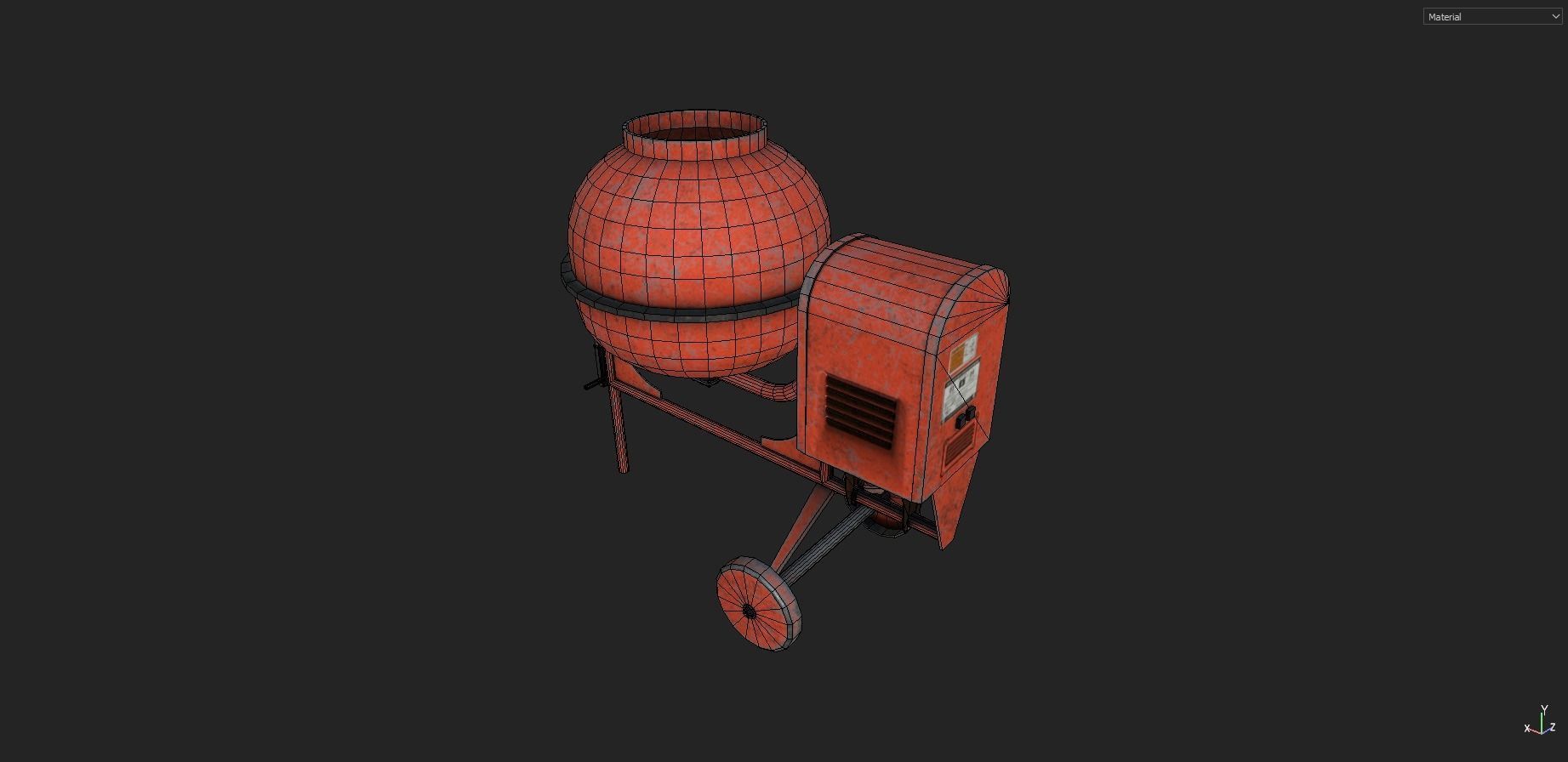 Construction Pack 2 Low-poly 3D model_3