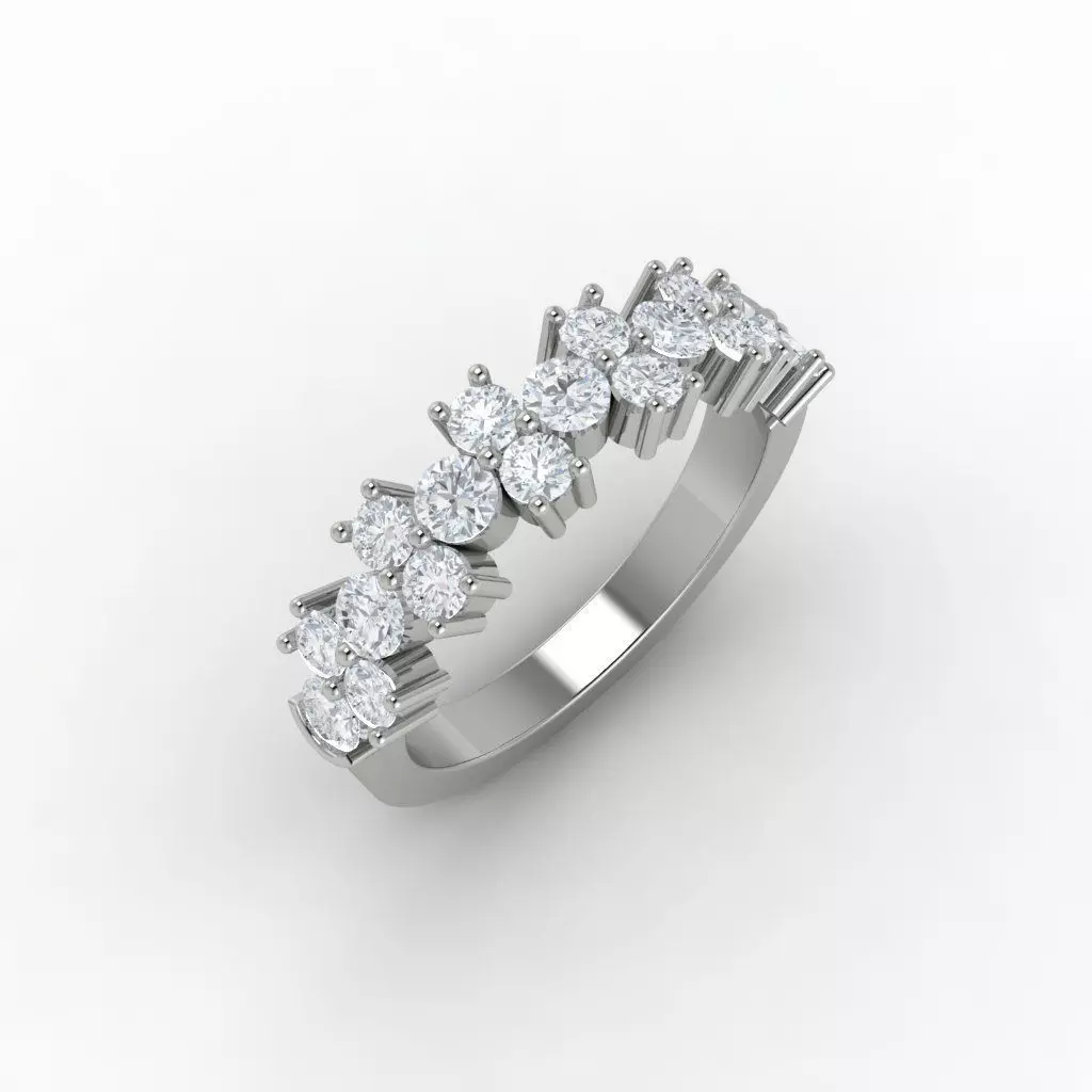 Garland Diamond Ring 3D print model
