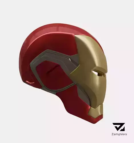 Iron Man Helmet 3D print model