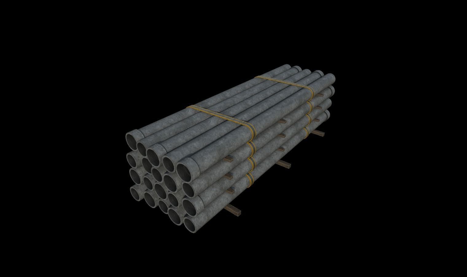 Construction Pack 3 Low-poly 3D model_6
