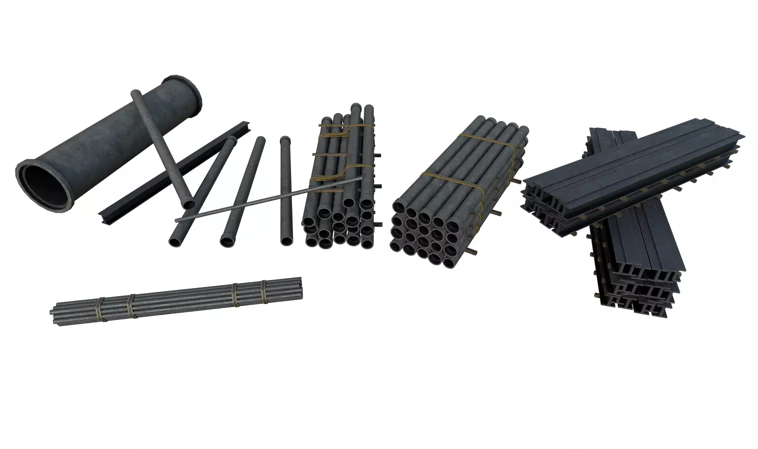 Construction Pack 3 Low-poly 3D model_0