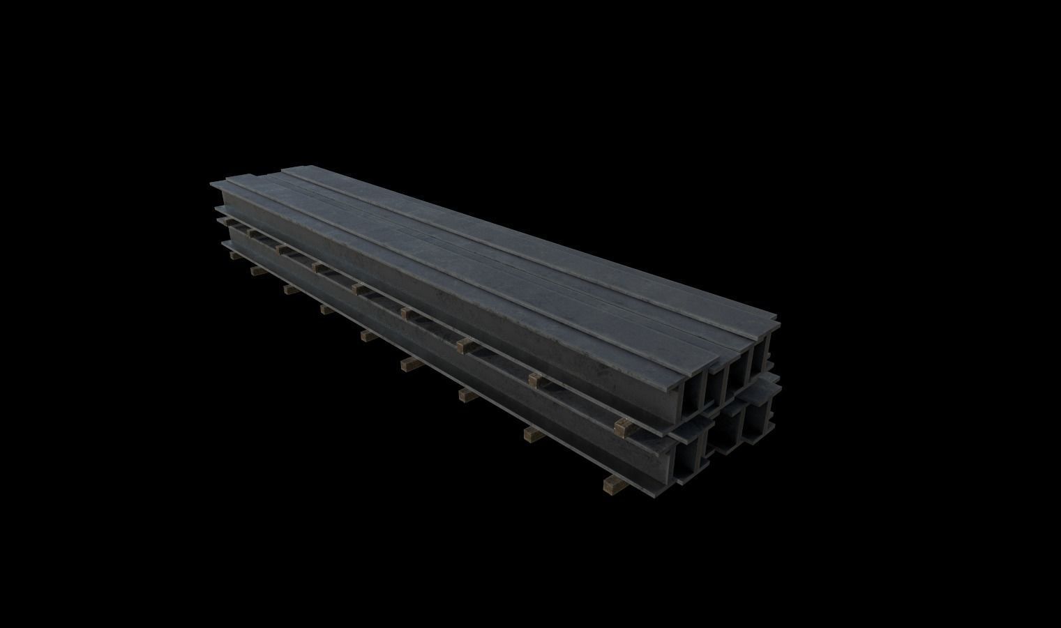 Construction Pack 3 Low-poly 3D model_11