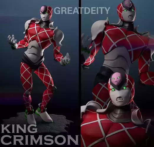 JoJos Bizarre Adventure King Crimson