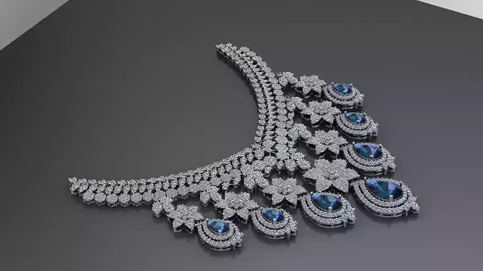 Necklace Zercone Set 3D print model