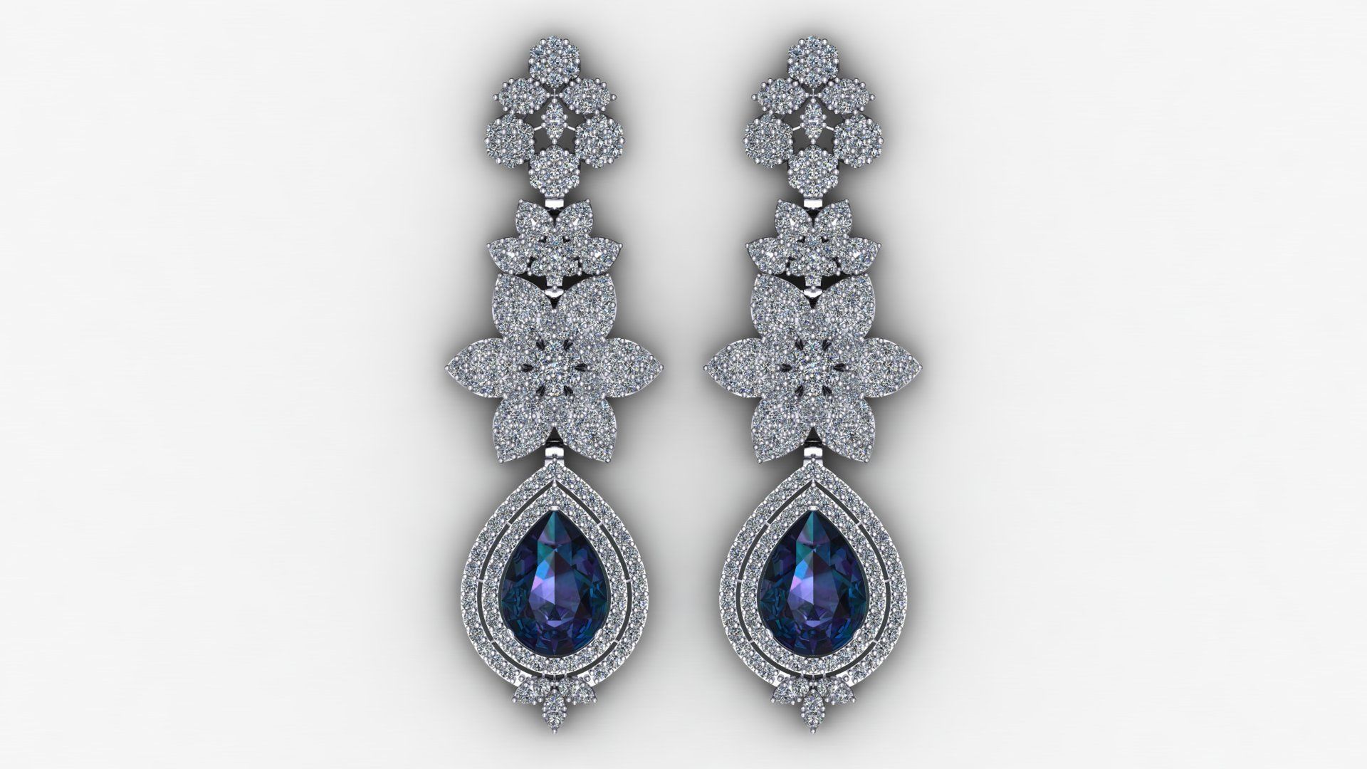 Necklace Zercone Set 3D print model_2