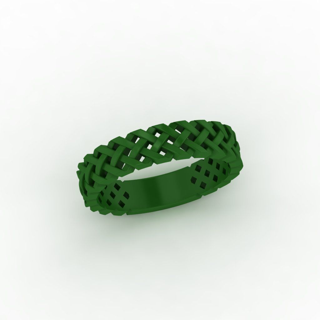 Jewelry ring 3D print model_3