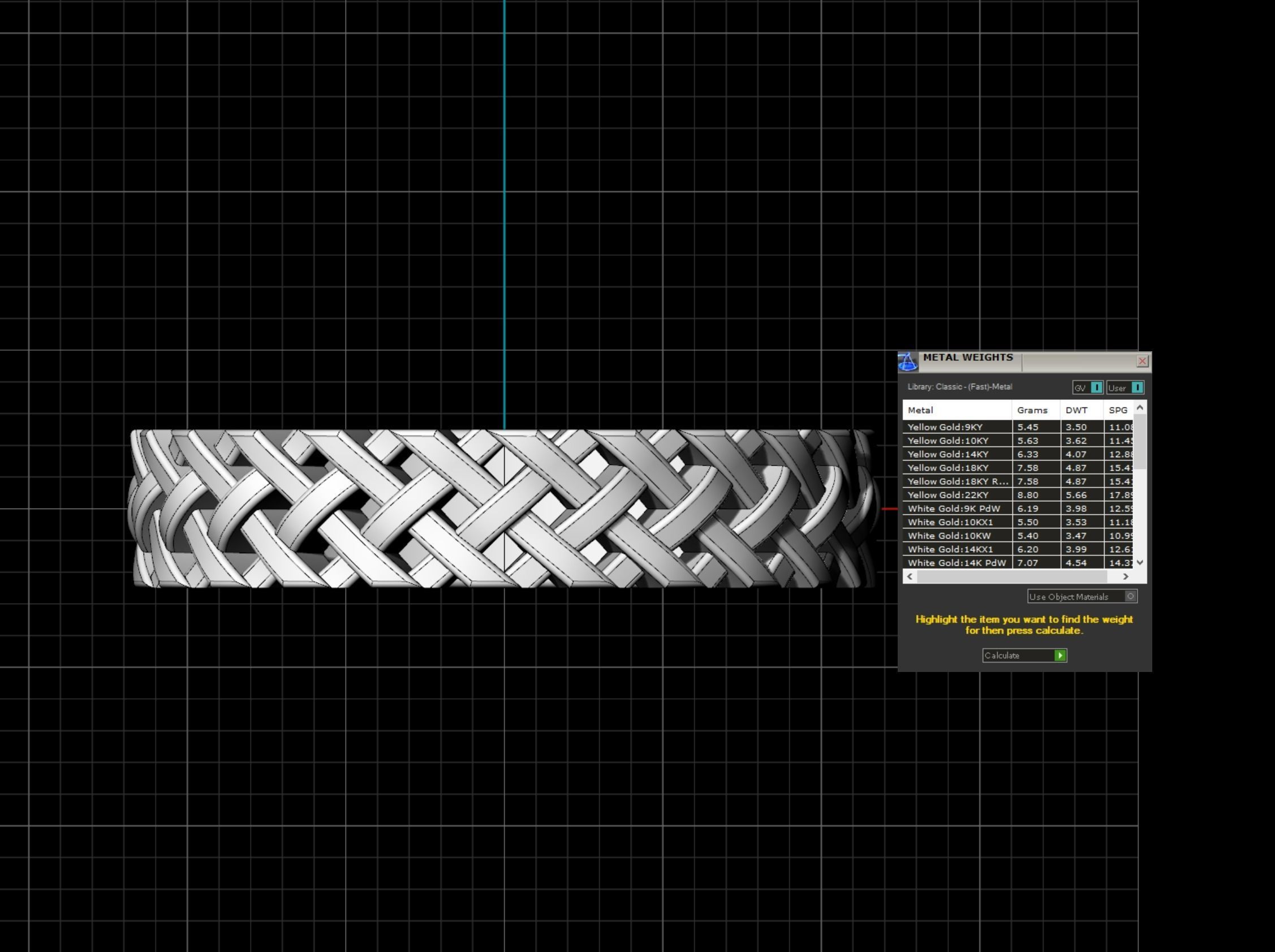 Jewelry ring 3D print model_4
