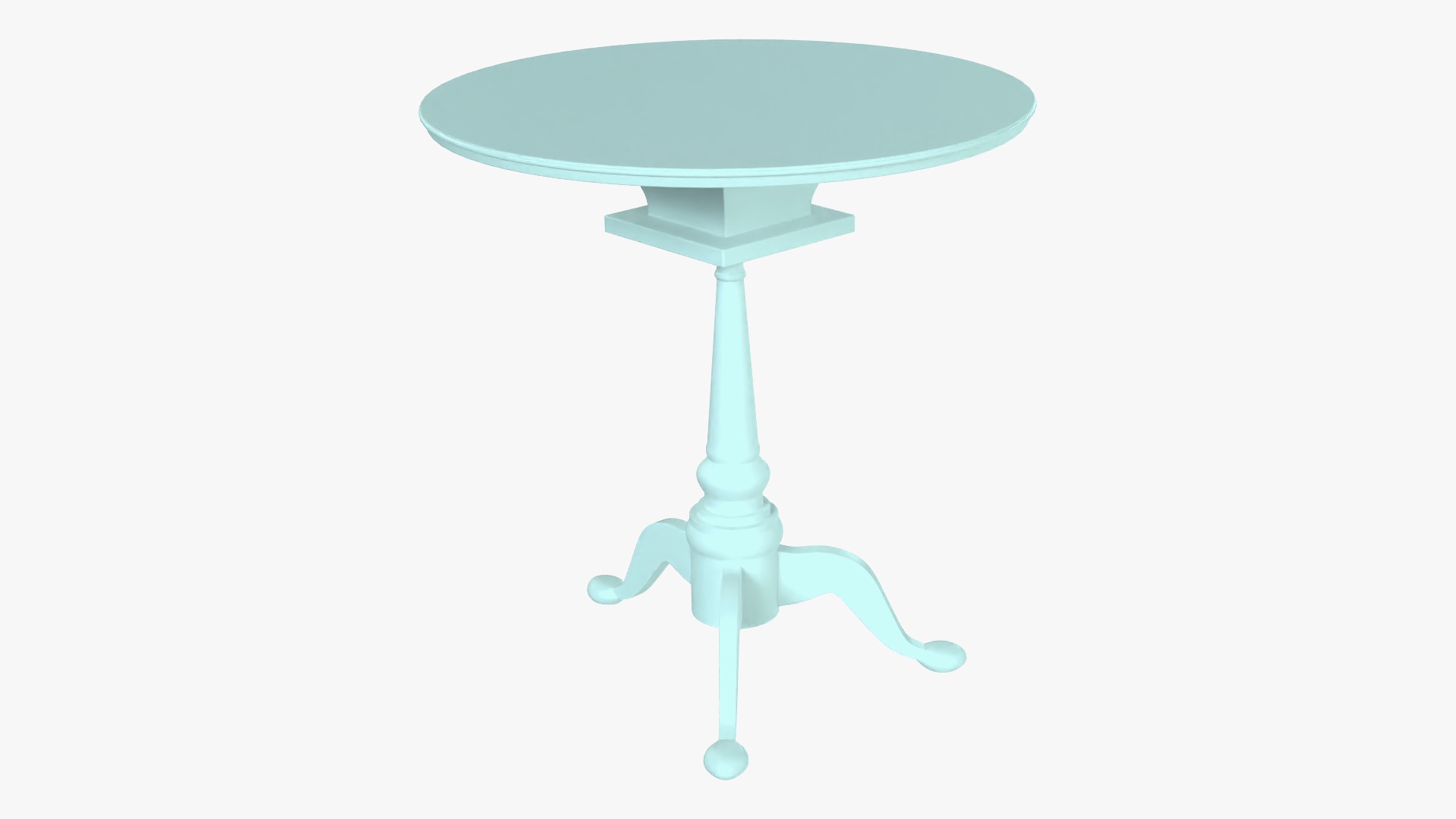 Round Table 3D model_1