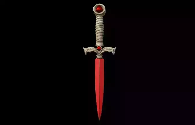 Poppys Dagger Blood and Ash 3d digital download 3D print model