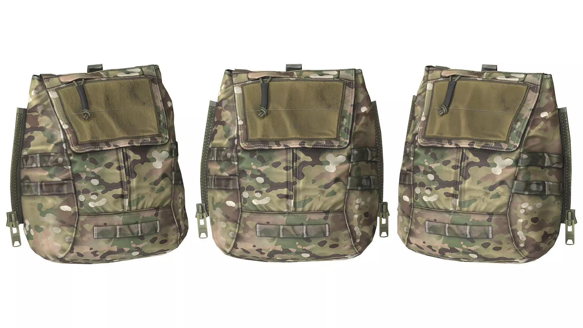 AVS ZIP-ON BACKPACK Low-poly 3D model_0