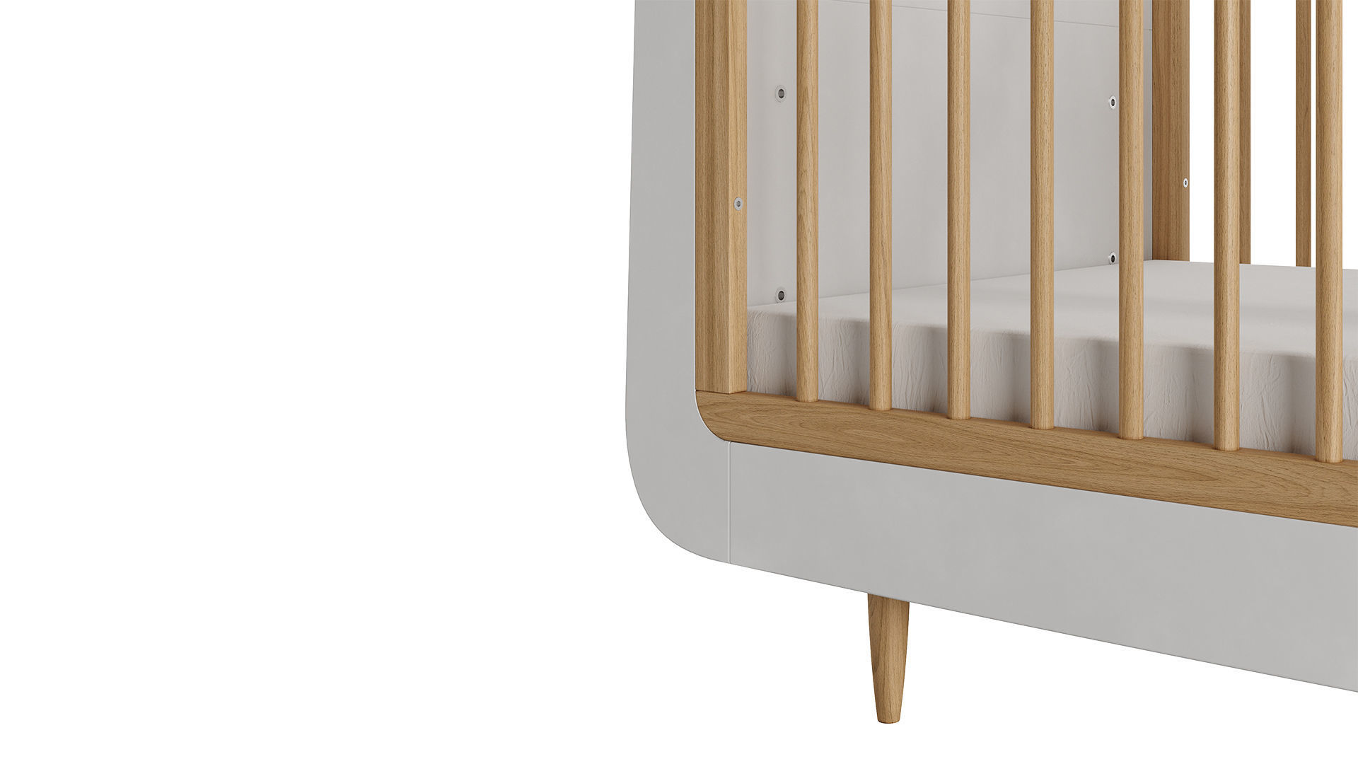 SnuzKot Skandi Cot Bed FN005GE by Snuz 3D model_2