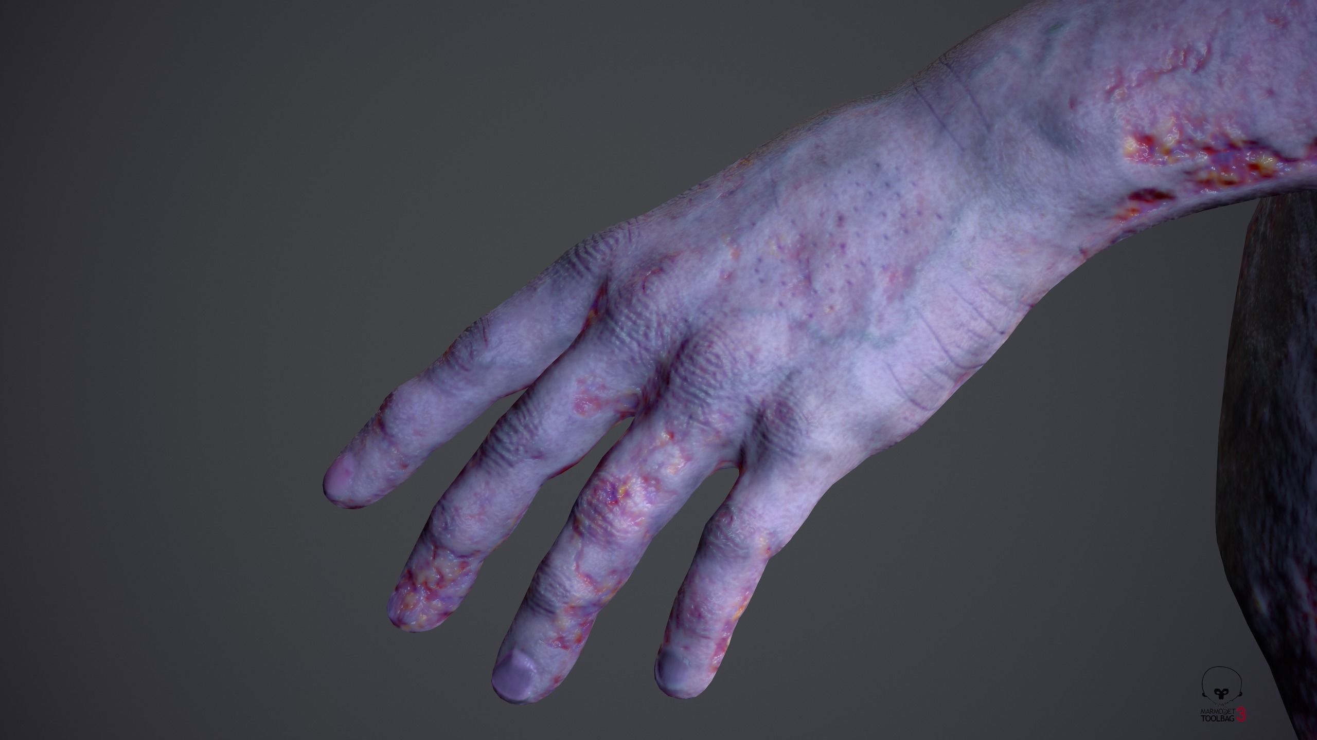 Mutant 01 Basic Low-poly 3D model_4