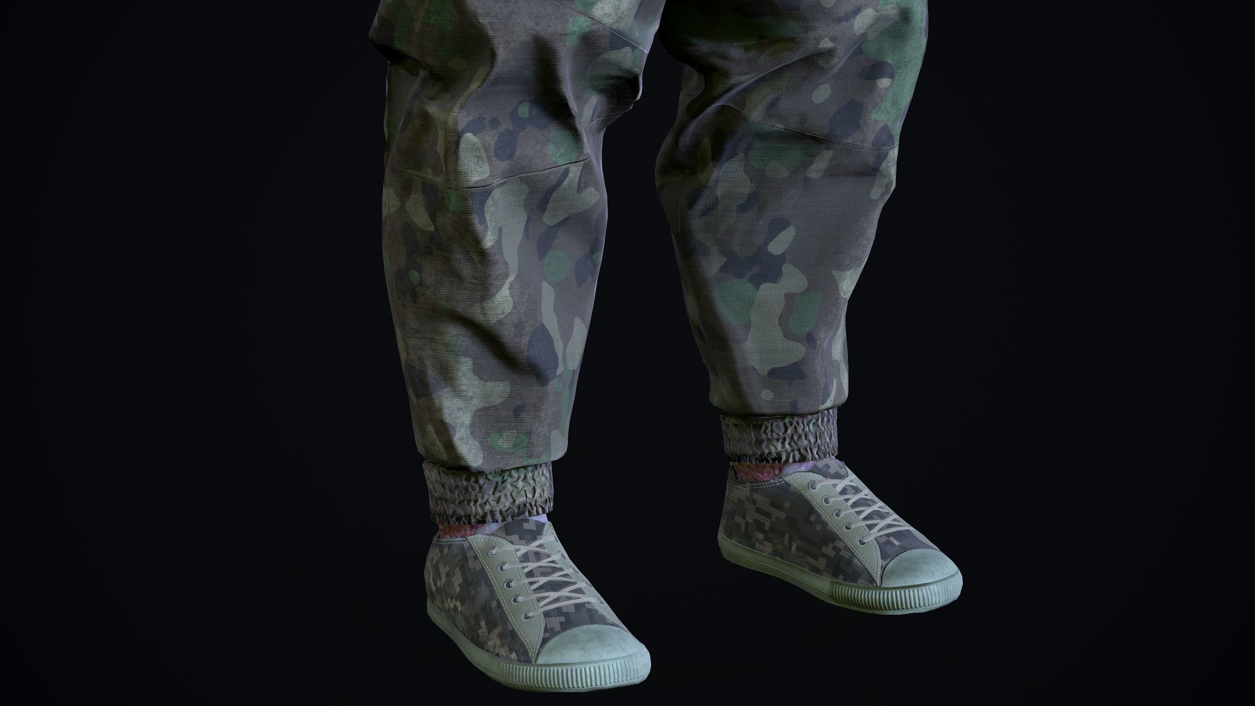 Mutant 01 Basic Low-poly 3D model_18