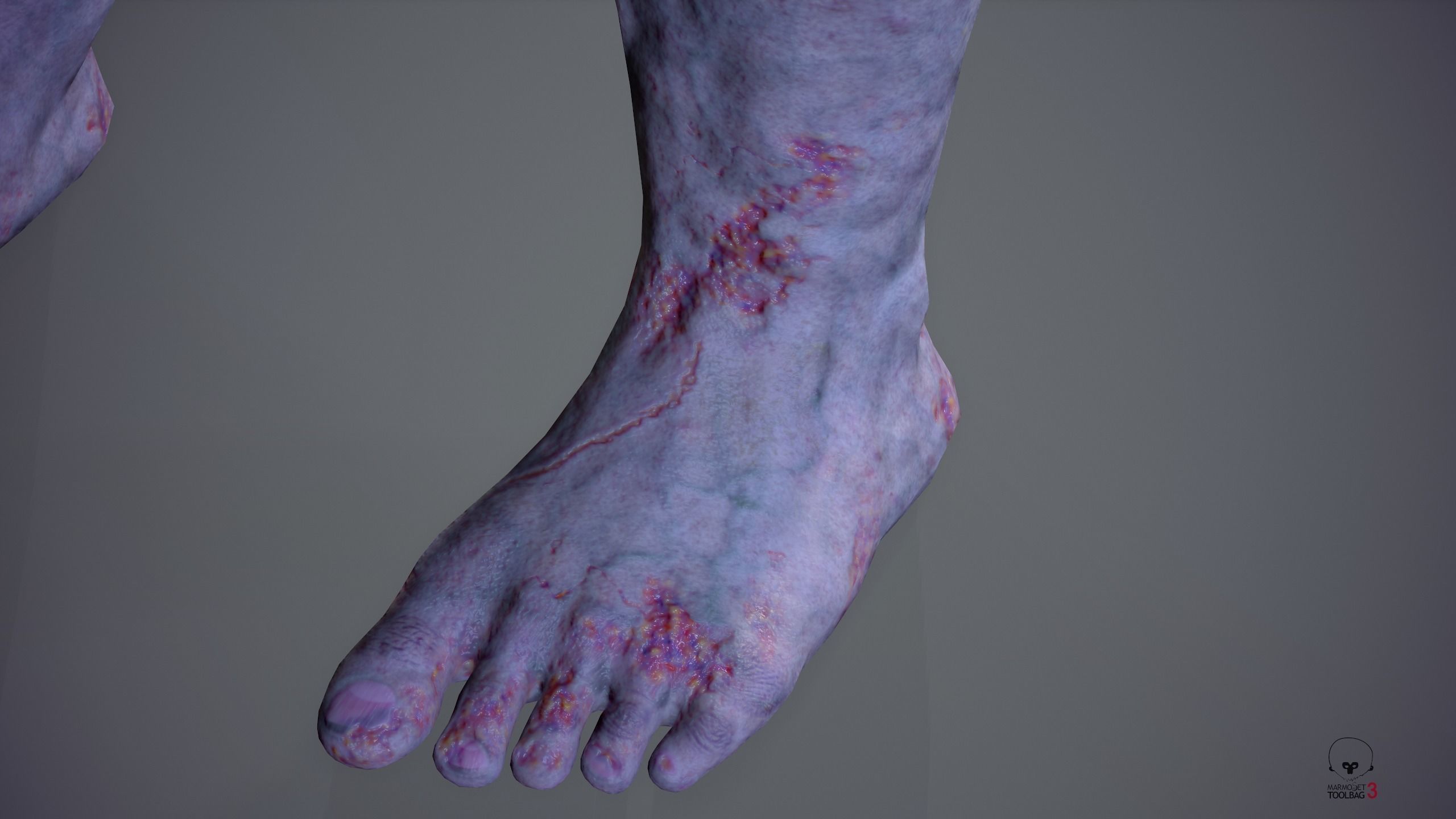 Mutant 01 Basic Low-poly 3D model_6