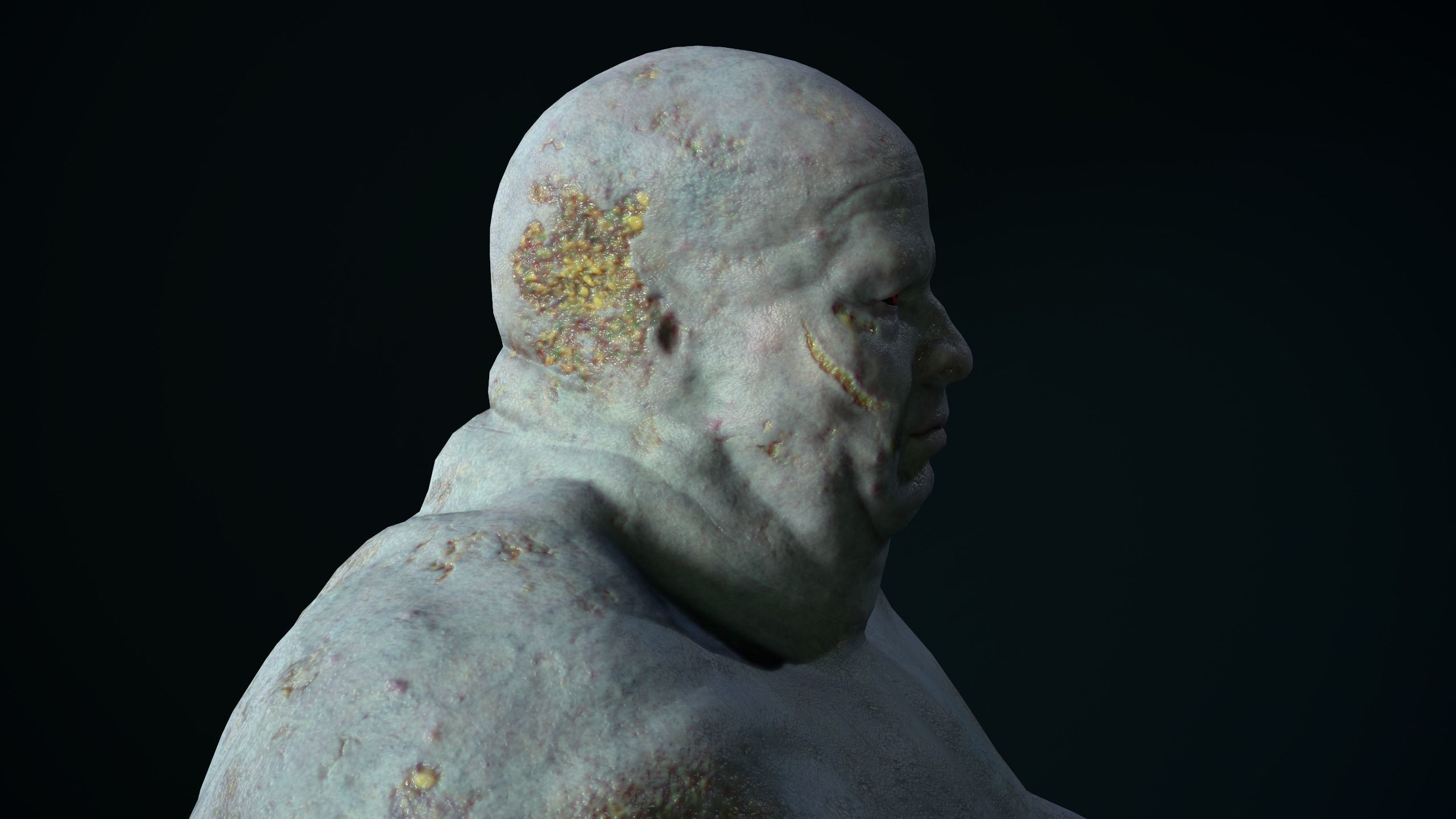 Mutant 01 Basic Low-poly 3D model_12