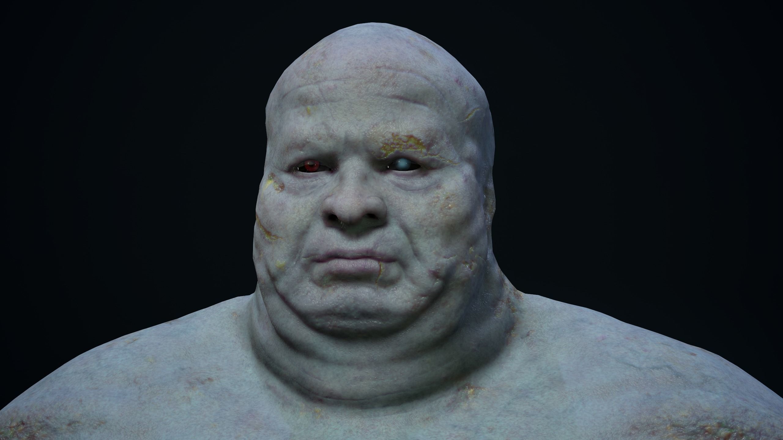 Mutant 01 Basic Low-poly 3D model_20