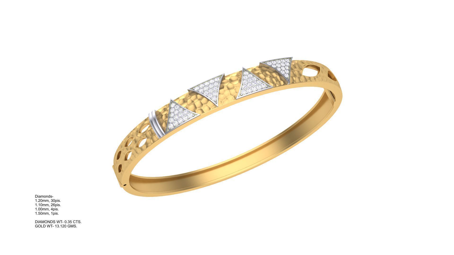 Bracelet - 22 3D print model_1