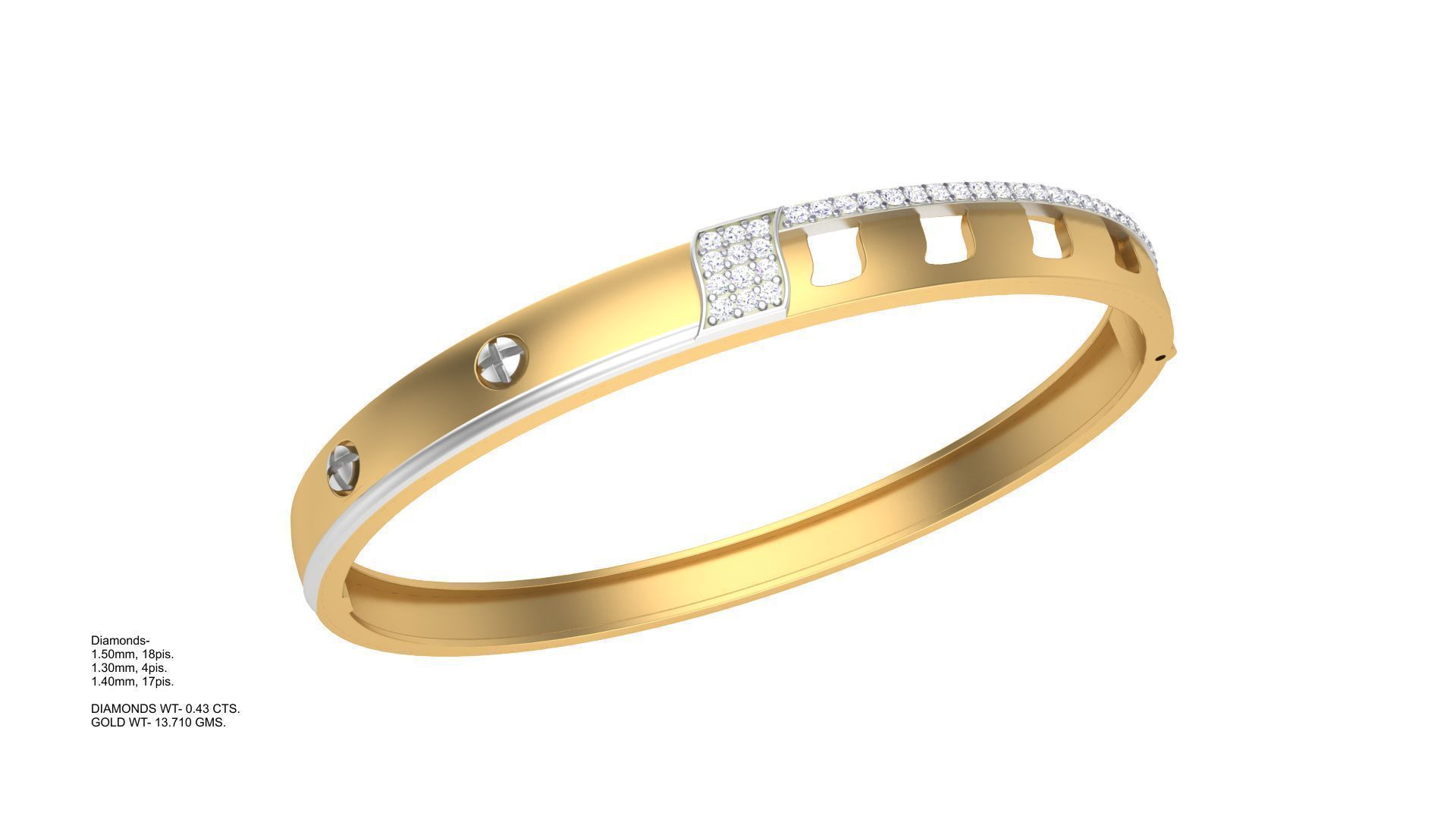 Bracelet - 18 3D print model_2