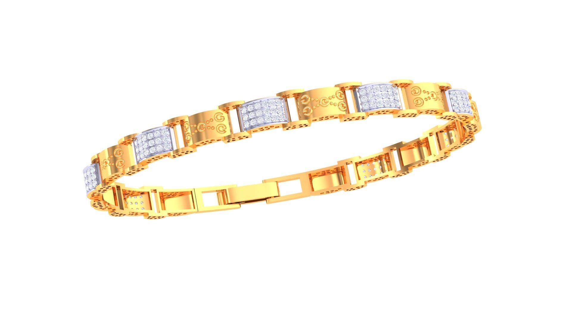 Bracelet - 47 3D print model_1